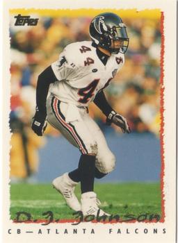 D.J. Johnson Atlanta Falcons 1995 Topps NFL #74